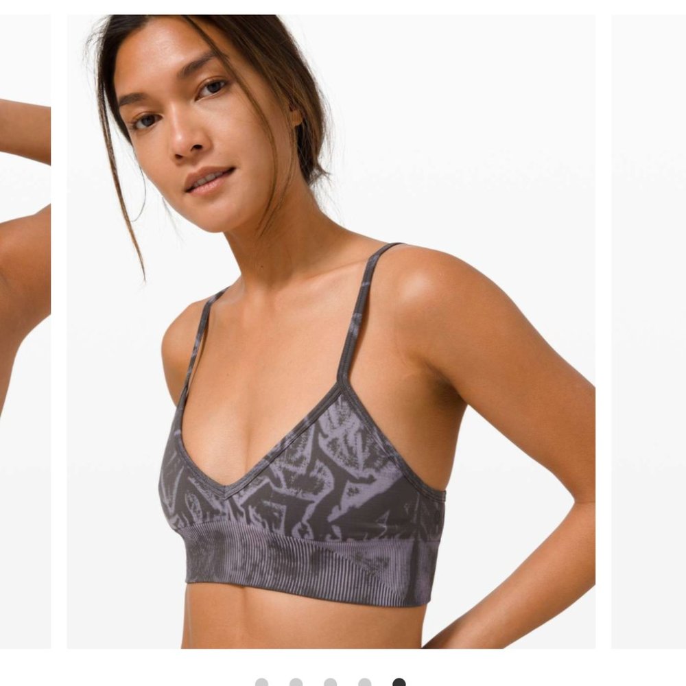 Lululemon Ebb To Street Bra Wash Dye Sz 6 - Picture 1 of 13
